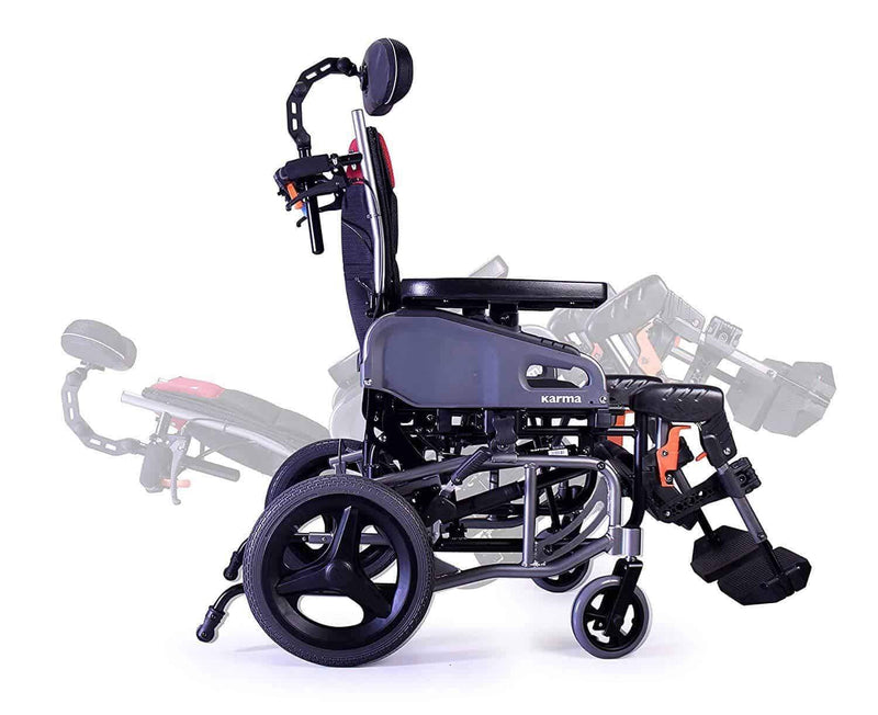 Karman Healthcare Tilt in Space Reclining Transport Wheelchairs