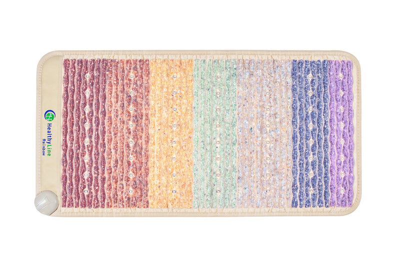 HealthyLine Rainbow Chakra Mat Small 4020 Firm - Photon PEMF Inframat Pro 3rd Edition