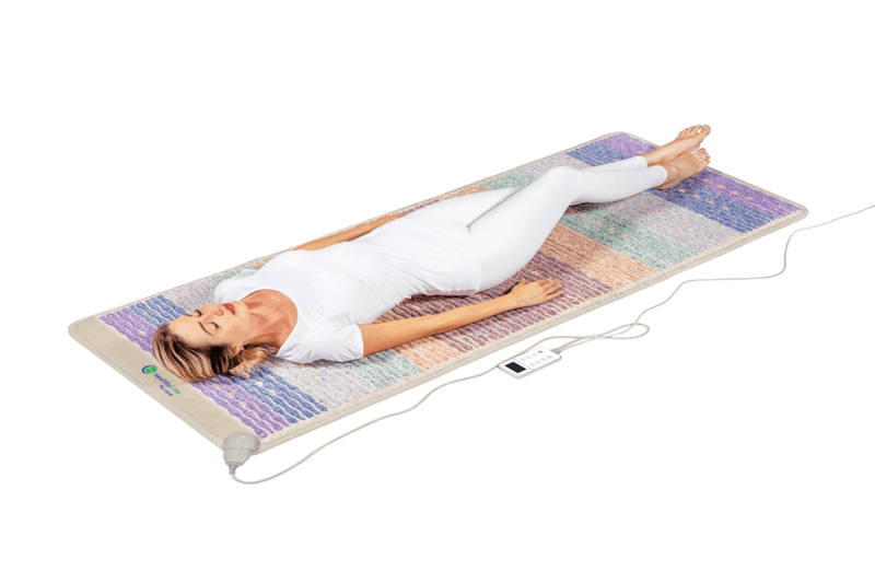 HealthyLine Rainbow Chakra Mat Large 7428 Firm Photon PEMF InfraMat Pro 3rd Edition