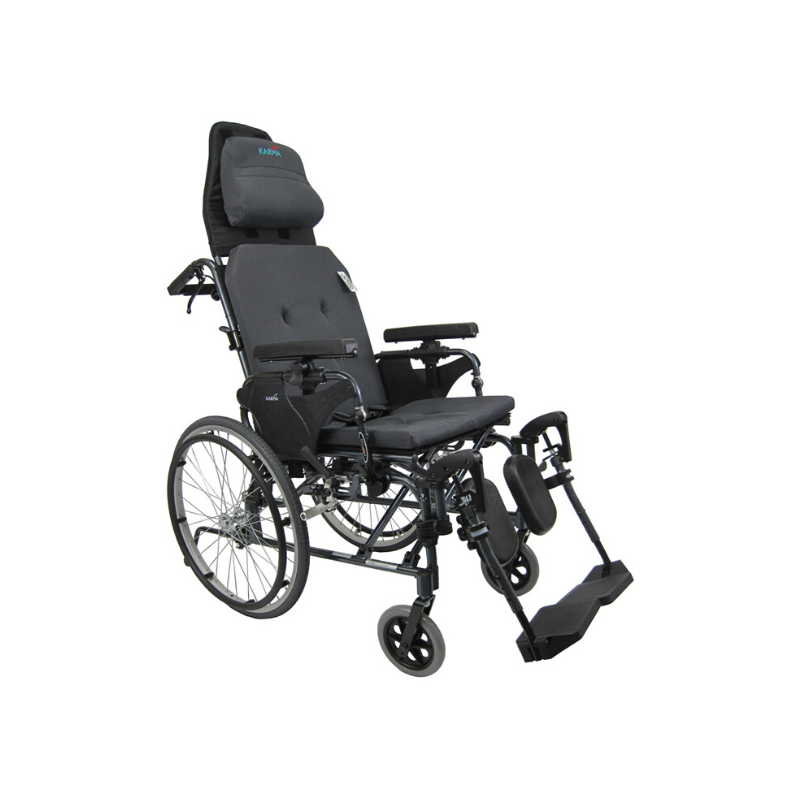 Karman Healthcare Self-Propelled Foldable Reclining Wheelchair