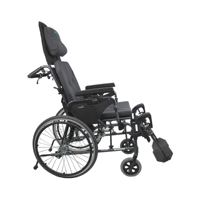 Karman Healthcare Self-Propelled Foldable Reclining Wheelchair