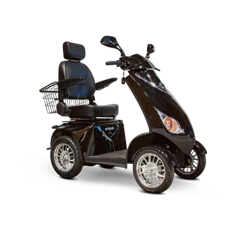 Ewheels EW-72 Heavy Duty 4-Wheel Bariatric Scooter - 15 MPH - 43 Mile Range