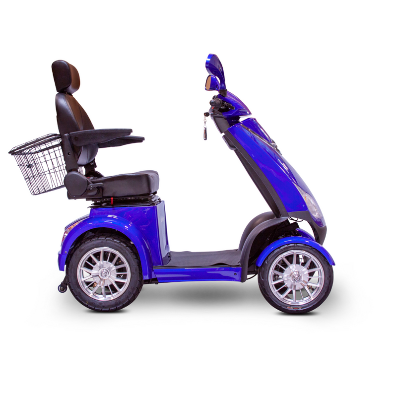 Ewheels EW-72 Heavy Duty 4-Wheel Bariatric Scooter - 15 MPH - 43 Mile Range