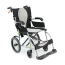 Karman Healthcare Ergolite Ultra Lightweight Transport Chair with Large 14" Rear Wheels