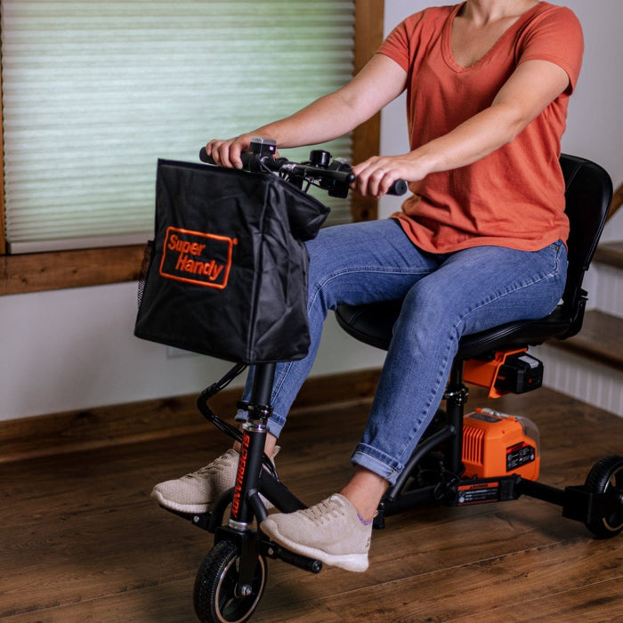 SuperHandy Passport Mobility Scooter – Lightweight (35 lbs), Foldable, 48V Battery with Extra Power