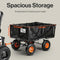 SuperHandy Towable Garden Cart – Quick Dump, 10" Tires, 660Lb Capacity