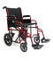 Karman Healthcare Deluxe Bariatric Transport Wheelchair - 450 lbs Cap